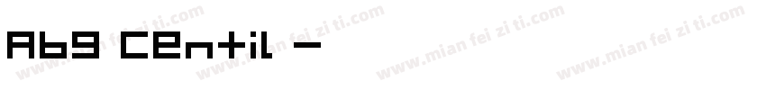 Abg Centil字体转换